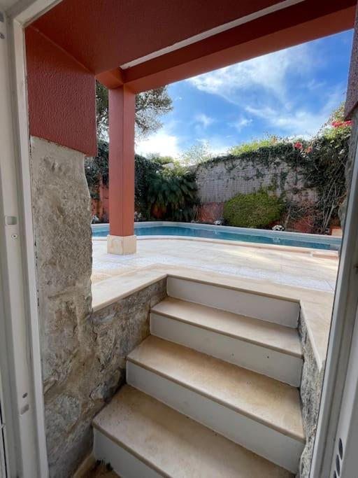 Studio With Private Swimming Pool And Garden Cascaes Exterior foto