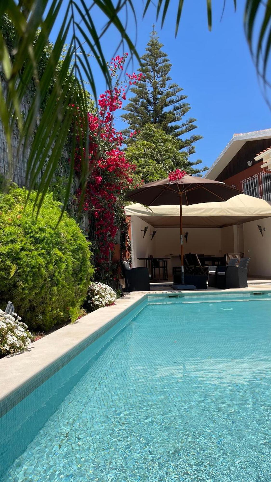 Studio With Private Swimming Pool And Garden Cascaes Exterior foto
